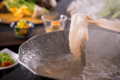 【1泊2食】鹿児島ブランド豚「茶美豚」とブリのしゃぶしゃぶコースプラン