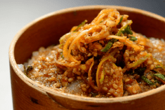 ヒラメの漬け丼