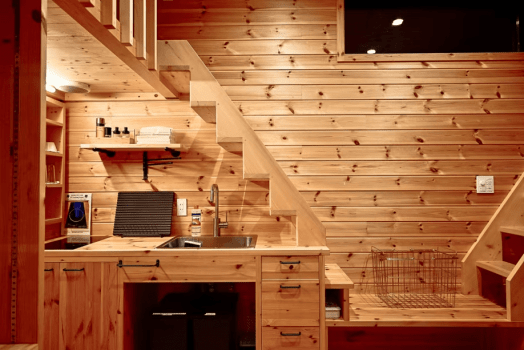 The River TRAILER【街中でアクセス抜群！温泉お風呂付♪〈最大収容人数：5名様〉】