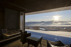 ＜SPA&SUITE棟2階＞温泉露天テラス　ツインA