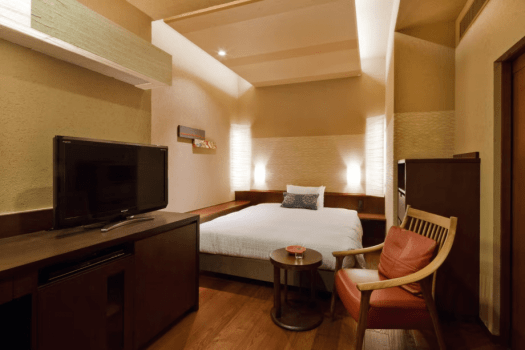 ＜本館＞洋室シングルB　【ダブルベッド／バス無】