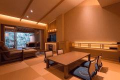 ＜離れ＞温泉露天付ヴィラスイート　和洋室【ツインベット】