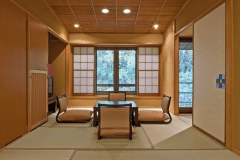 ＜本館＞温泉半露天付　和室（川沿い）【布団】