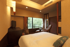 ＜西館＞洋室シングルA【ダブルベッド／シャワーブース付】