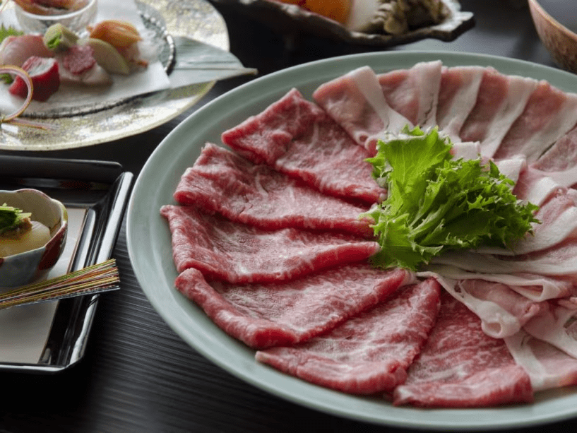 牛豚しゃぶしゃぶ(一例)