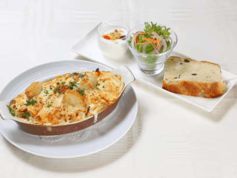 ゆったり休日のブランチプラン【夕食+カフェブランチ＆ドーナツ・フリードリンク付き】