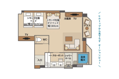 ＜西棟＞温泉露天　デラックステラストリプル