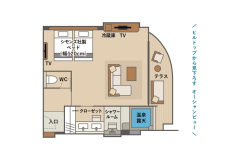 ＜西棟＞温泉露天　デラックステラスツインA2