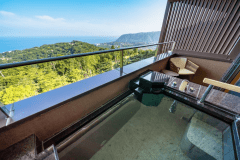 ＜東棟＞温泉露天　デラックステラスツインB2