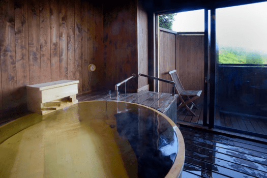 檜風呂付和洋室　※禁煙室