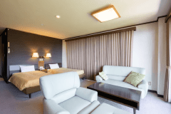 【禁煙】洋室ツイン（2ベッド）※バスなし