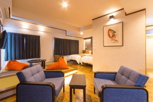 Modern Japanese-Western Room (32sqm) with Private Shower [Non-Smoking]