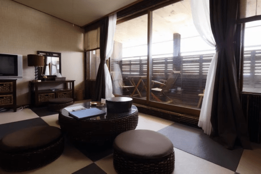 Special Suite: Japanese-Western Room with Private Open-Air Hot Spring Bath (35㎡) [Non-Smoking]