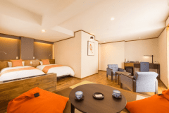 モダン和洋室 32平米／シャワー・トイレ付【禁煙】