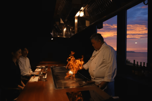 【開業記念｜鉄板焼】海の見える絶景カウンター席＜1部17:00〜＞／食を旅するオールインクルーシブプラン＜全8席＞