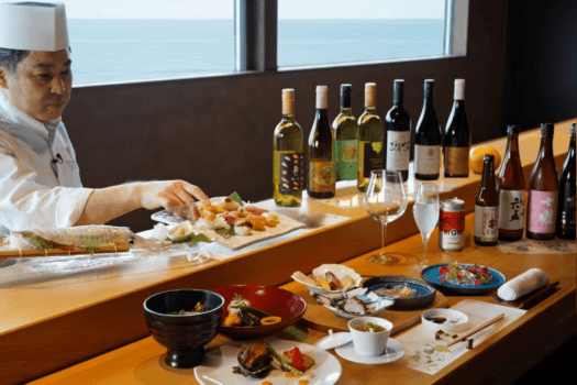 【開業記念 -鮨-SUSHI - 1部:17:00〜】 海の見える絶景カウンター席/食を旅するオールインクルーシブプラン 【開業記念 -鮨-SUSHI - 1部:17:00〜】 海の見える絶景カウンター席/食を旅するオールインクルーシブプラン