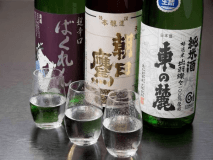 *【日本酒　一例】山形県：ばくれん/朝日鷹/東の麓