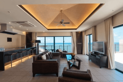 ホテル棟　最上階　カフースイート（2～4名様）　120平米