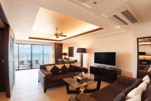 ホテル棟　11F　プレミアムスイート　ハリウッドダブル（1～2名様）　55～72平米