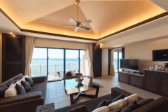 ホテル棟　最上階　プレミアムコーナースイート　116平米