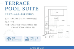 テラス　プールスイート(6F)