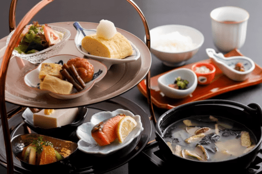 朝食_一日の始まりは、やさしい味わいの和朝食から(姉妹館 御幸荘花結びでご用意) 朝食_一日の始まりは、やさしい味わいの和朝食から(姉妹館 御幸荘花結びでご用意)