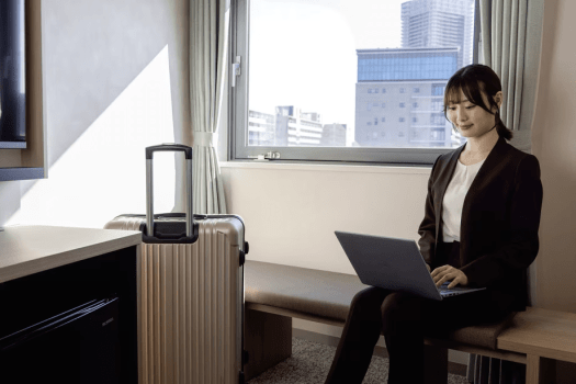 【DXシングル】ビジネス利用にも最適な、シンプルで快適なお部屋です。