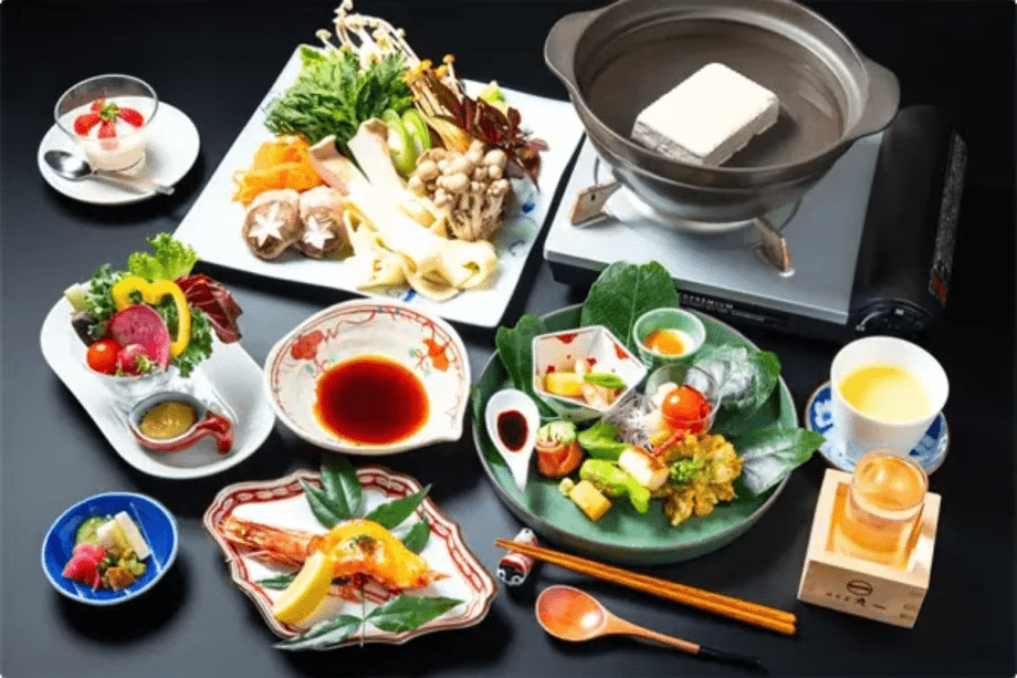 【地鶏と季節野菜のとろける湯豆腐プラン】群馬の新鮮野菜を様々な調理法で◆健康志向の方におすすめ 【地鶏と季節野菜のとろける湯豆腐プラン】群馬の新鮮野菜を様々な調理法で◆健康志向の方におすすめ