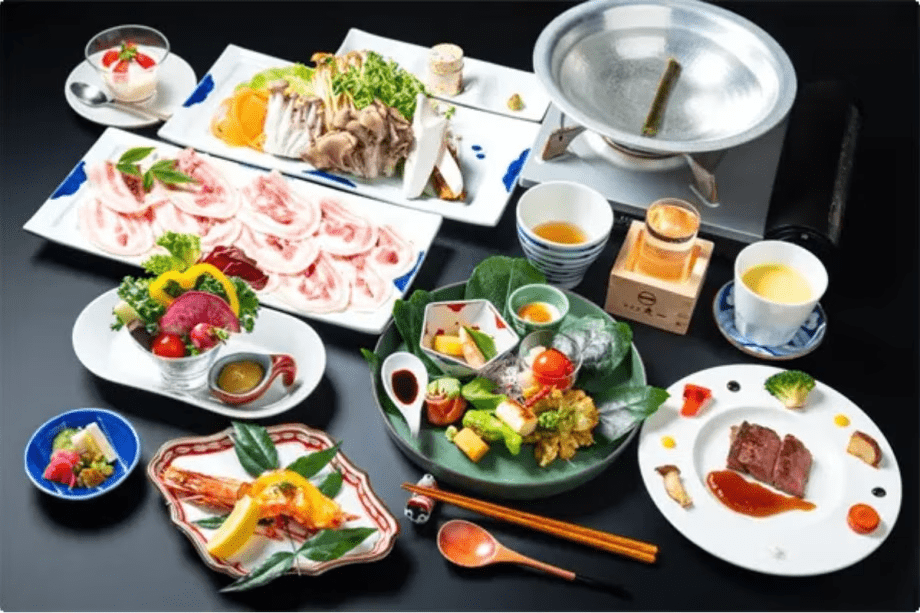【上州麦豚のしゃぶしゃぶプラン】名物上州麦豚のしゃぶしゃぶ◆群馬が誇る最高のお肉をご堪能 【上州麦豚のしゃぶしゃぶプラン】名物上州麦豚のしゃぶしゃぶ◆群馬が誇る最高のお肉をご堪能