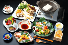 【地鶏と季節野菜のとろける湯豆腐プラン】群馬の新鮮野菜を様々な調理法で◆健康志向の方におすすめ