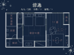 本館離れ【清逸】温泉風呂付客室【55平米】
