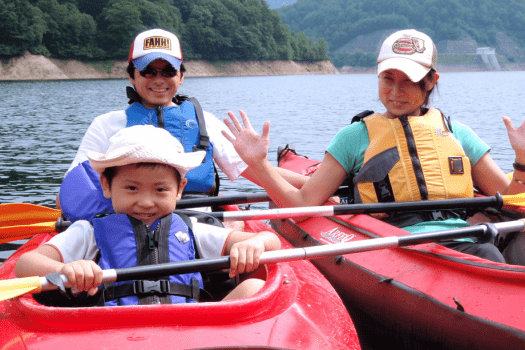 【カヌー】半日カヌー！湖のミラーレイクを楽しもう。