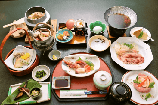 松茸をしようした秋の特別会席膳