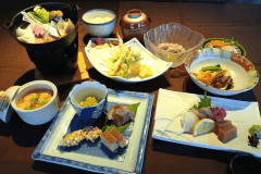 【強羅荘】お食事｜大人夕食　基本会席（イメージ）
