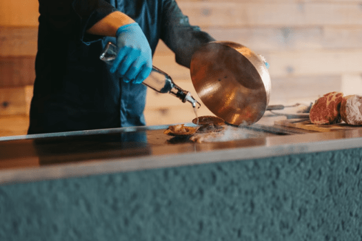 鉄板焼ディナーで熊本天草の食材を愉しむ(夕朝食付き)