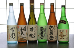 【地酒の宿】　料理と地酒のコラボ　『お勧め地酒３種』＆『生ビール』付き♪