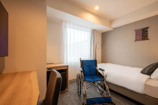 【ユニバーサルシングル】車いす利用の方でも“安心して過ごせる”角部屋 【ユニバーサルシングル】車いす利用の方でも“安心して過ごせる”角部屋