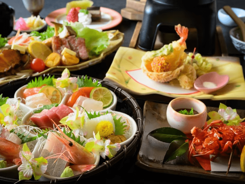 料理長が厳選した食材を堪能!新鮮お造り盛と和牛ステーキ付♪極上会席<極み> 料理長が厳選した食材を堪能!新鮮お造り盛と和牛ステーキ付♪極上会席<極み>
