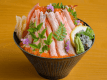 濃厚な蟹みそもたっぷり「紅ずわい匠丼」