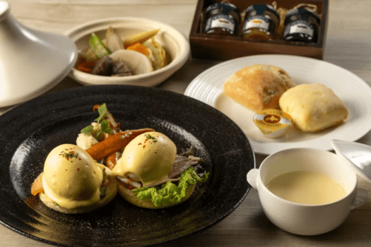 朝食イメージ（洋食プレート）