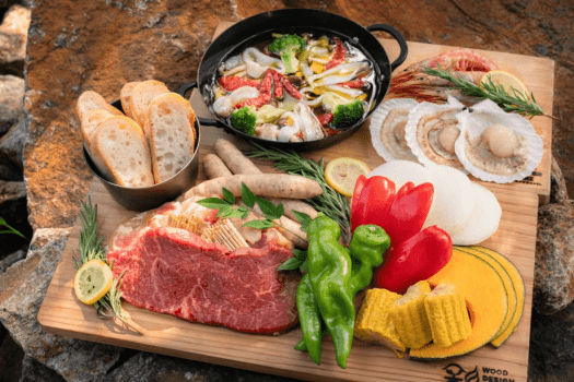 【日帰りBBQ/手ぶらBBQプラン】食材・ドリンク付きで手軽に楽しめる手ぶらBBQプラン＜夜の部＞