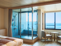 ＜禁煙＞温泉露天風呂付【ラグジュアリーツイン】【8F・60㎡・シモンズベッド】