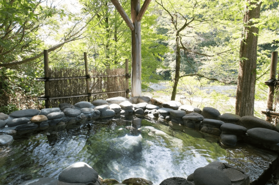 【山の湯 石湯露天】日本屈指、濃厚な&ldquo;強食塩冷鉱泉&rdquo;に癒される （貸切タイム：16時頃～22時頃）