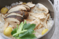 人気の松茸釜飯！