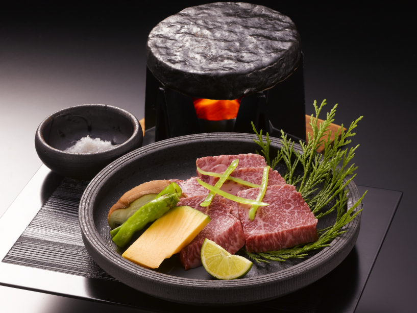 牛石焼ステーキ(一例) 牛石焼ステーキ(一例)