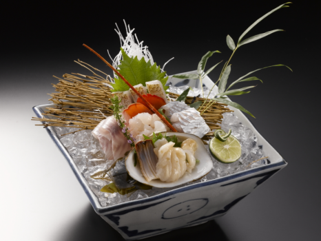お食事一例「地魚お造り」