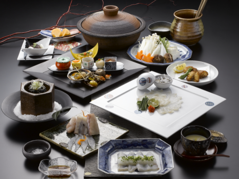 お食事一例「極上天然とらふぐコース」