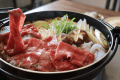 溢れる肉汁。特製割り下でじゅわっと焼き上げる、最高の瞬間。