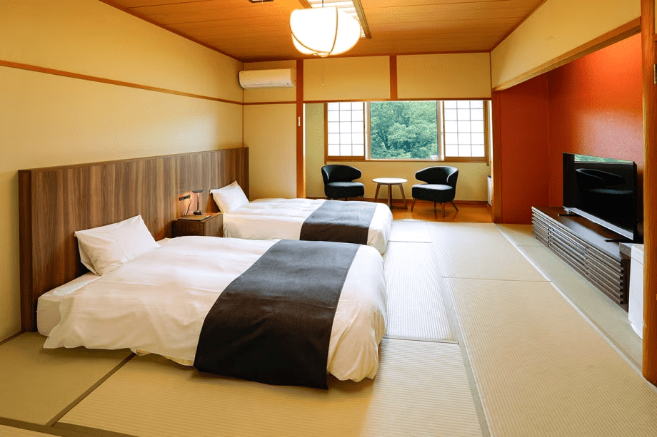 【京都・烟河（けぶりかわ）】コンフォート和ツイン（定員2名～4名）