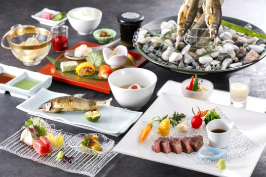 【京都・烟河（けぶりかわ）】里山馳走料理ベーシックコース　燦－SAN－　2025年6月～2025年8月